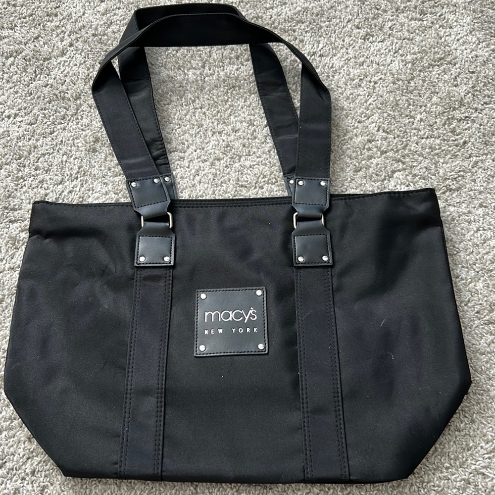 Macy’s New York black bag